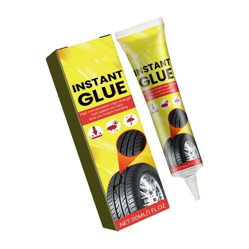 Klare Reifenreparaturkleber, Gummikleber zum Verkleben von Gummi und Gummi F0T1