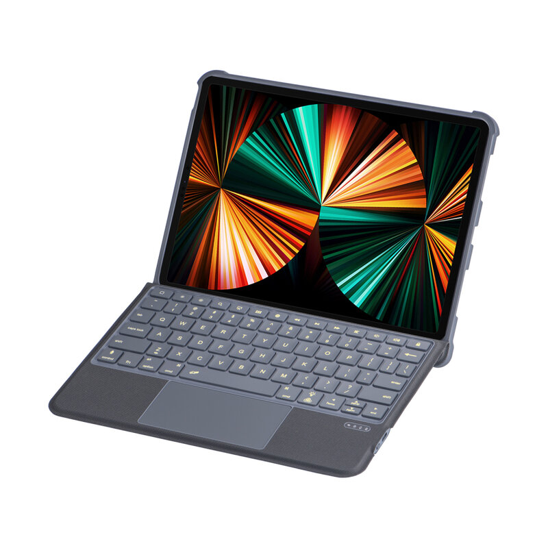Étui clavier pour tablette avec porte-crayon, compatible pour IPad Air 4, Air 5, 10.9 ", IPad Pro 11, 2018, 2020, 2021/2022