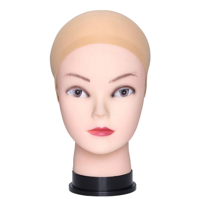 Ultra-fino elástico Nylon Wig Cap, Natural Transparente HD Wig Cap, adequado para peruca dianteira do laço, confortável, desgaste do verão, 20 pcs