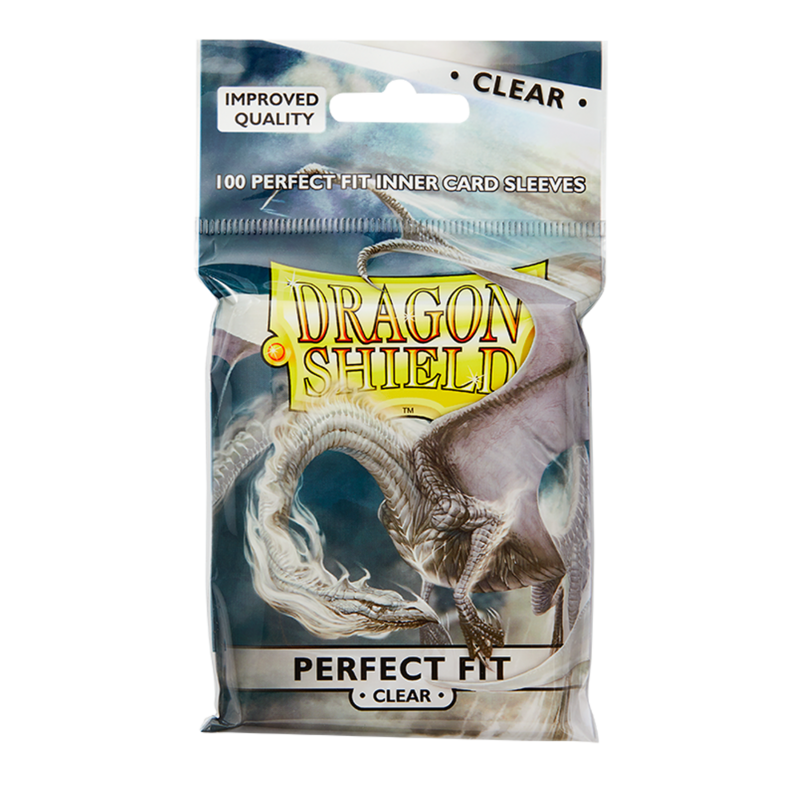 Dragon Shield 100 Stks/partij Clear Of Rook Perfect Fit Card Mouwen Mgt Kaarten Protector Voor Mgt/Pkm/Board spel Kaarten Slevee