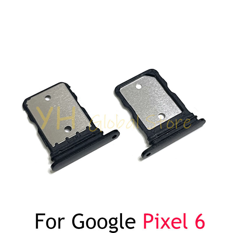 SIM 카드 슬롯 트레이 거치대, 구글 픽셀 4A 4 XL 5 5A 6 프로 7, SIM 카드 수리 부품, 10 개