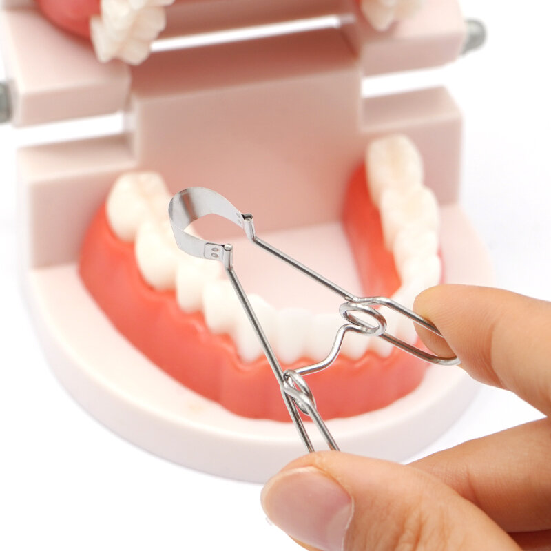 Matrices dentaires sectionnelles profilées en métal, matrice dentaire avec clip à ressort, pince à anneau Delta, kit de cales No.1.398 No.1.330