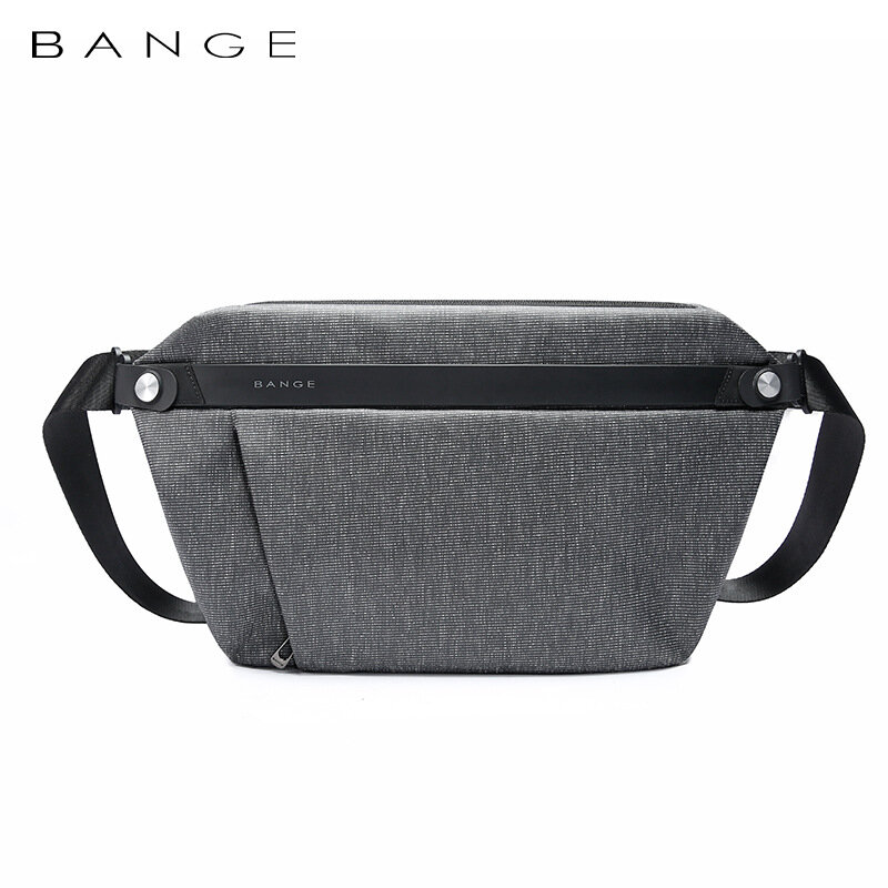 Bange-Bolso de pecho impermeable para hombre y mujer, bolsa de ocio masculina, paquetes deportivos, bandolera de hombro para correr