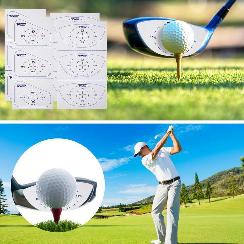 Etykiety klubów golfowych Precision Impact Golf pomoc szkoleniowa przydatne sprzęt treningowy golfowe dla żelazek leśnych, aby poprawić Swing golfowy