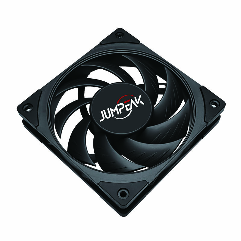 Jumpeak-ventilador de alto rendimiento para PC, sistema de refrigeración de CPU, 4 pines, PWM, 2500mm, rodamiento FDB, silencioso, 12cm, 120 RPM