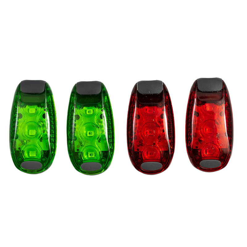 2/4Pcs Red Green LED Boat Navigation Light Sailing Signal Lamp Marine Yacht Warning Light For Outdoor Sport Part Accessories