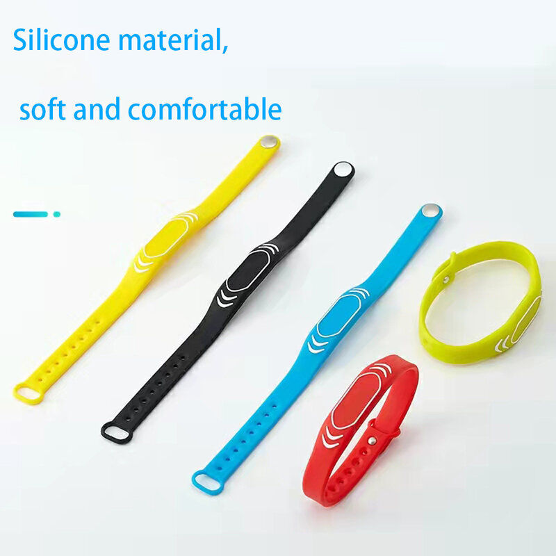 3/5/10pcs Rfid T5577 Waterproof Wristband Can Repeatedly Erase Smart Chip Id125khz Tag Copy Em4305 Badge Token Clone Write