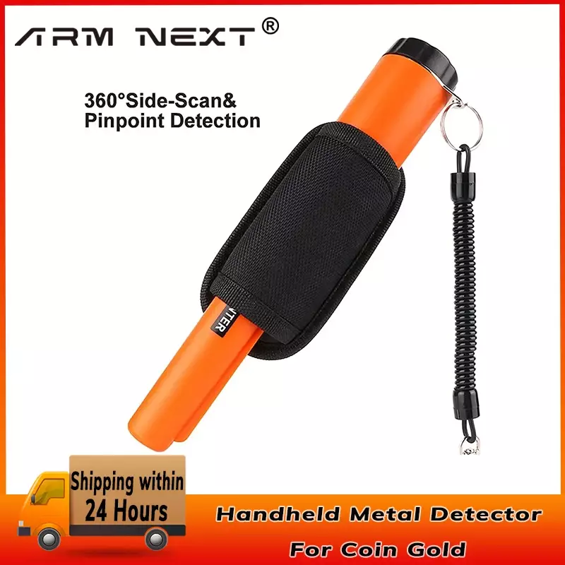 Handheld Metal Detector Pointer Gold Detector Professional waterproof head pinpointer for Coin Gold Digger Garden Detecting