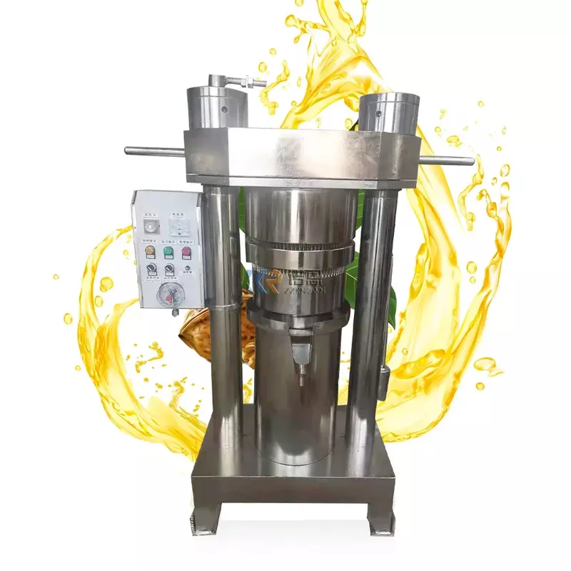 Быстрое Производство масла и Высокоэффективная гидравлическая машина для прессования масла, разнообразные индивидуальные свежевыдавливаемые автоматические прессоводы