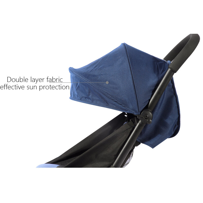Akcesoria dla wózków dziecięcych 6 + kaptur i materac dla YOYO2/YOYO + osłona zadaszenia poduszka zagęścić tkaniny wymiana parasolka 1:1 materiał