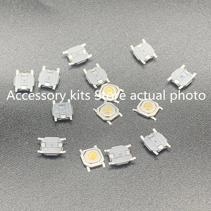 20pcs Metal copper head patch touch/microswitch 4X4X1.5 small micro 4-pin button