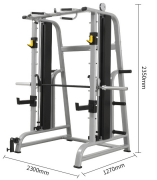 Grosir rak daya multifungsi angkat besi kualitas komersial/mesin Smith untuk latihan tubuh