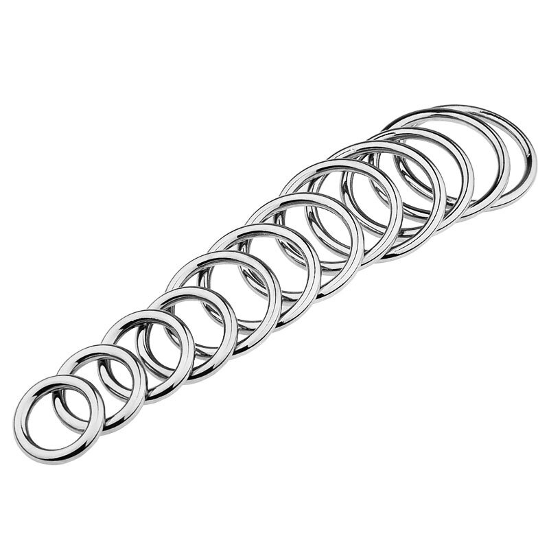 Metall Schwanz Ring Sexspielzeug für Männer sexuelle Penis Lock Verzögerung Ejakulation Gewicht Cockring Bahre Erektion Erwachsene 18 Penician Ringe