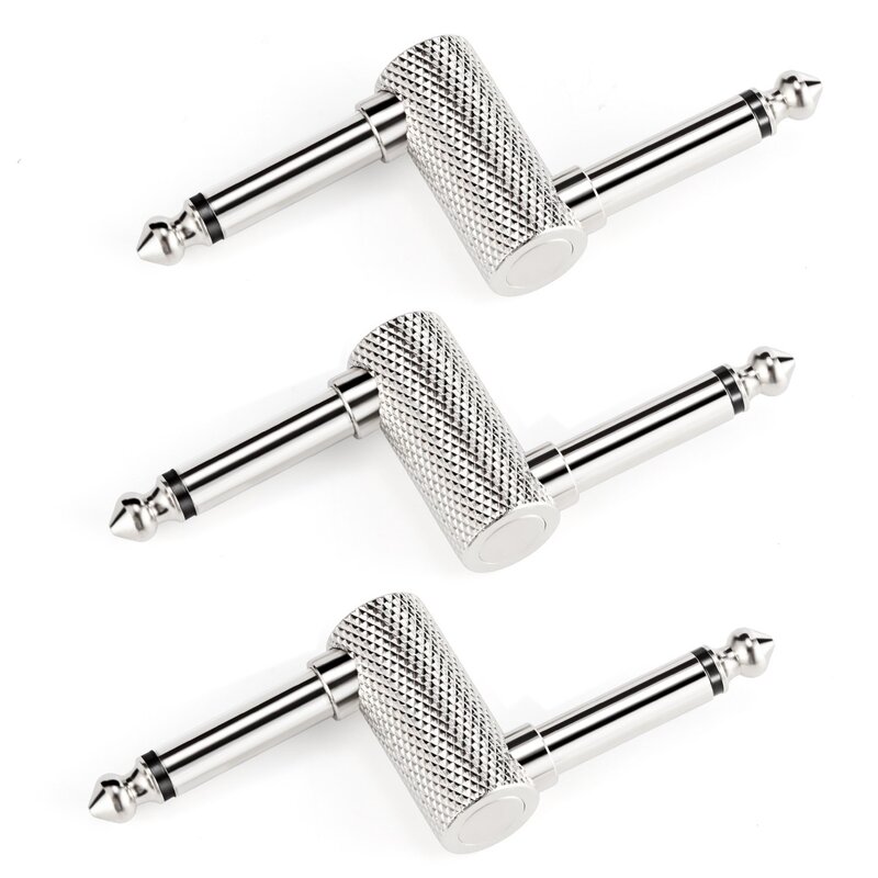 3 Pieces Patch Cable Patch Cords for Connecting Guitar Effect Pedals