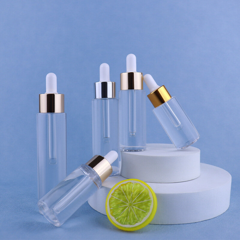 30/40/50/60/80ml Essence Oil Dropper Bottle Glass Empty Pipette Bottles Refillable Cosmetic Sample Container Aromatherapy Vials