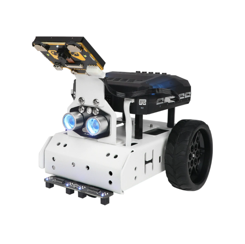 Intelligent Vision Robot Car 2WD Robot Car Support graphic Python Program