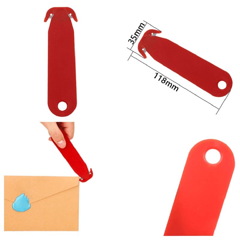 Aço inoxidável Mini faca, Portable Box Cutter, Carton and Package Opener