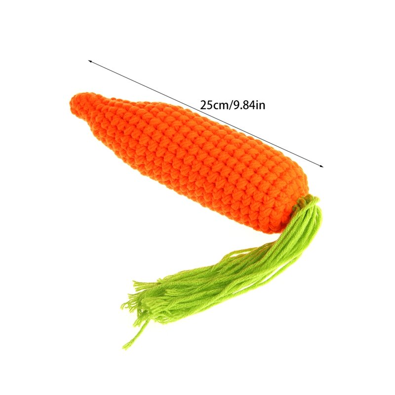 Woolen Realistic Carrot for DOLL with Soft Material Cartoon Shaped Relieve Press New Dropship