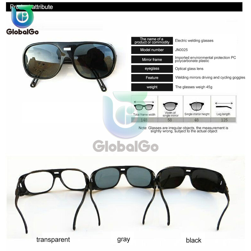 209 Очки сварщика Газовая аргонно-дуговая сварка Защитные очки Защитное рабочее защитное оборудование Защита глаз
