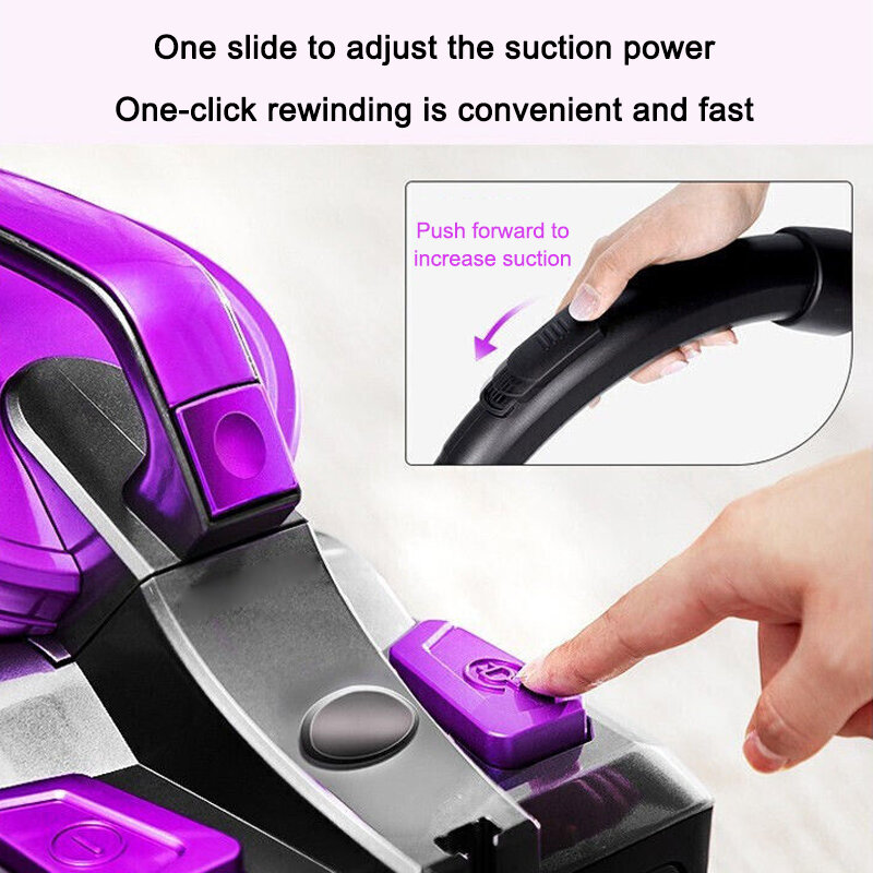 Vacuum cleaner family big suction small powerful handheld high power mite removal vacuum cleaner