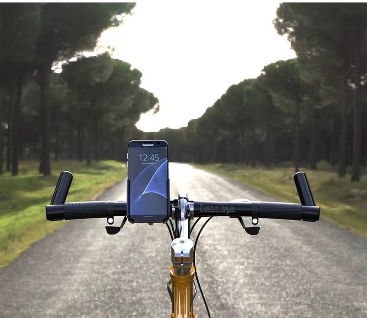 Soporte de teléfono para motocicleta y bicicleta, accesorio de aleación de aluminio para Smartphone de 4 a 7 pulgadas, GPS, 20 a 30mm