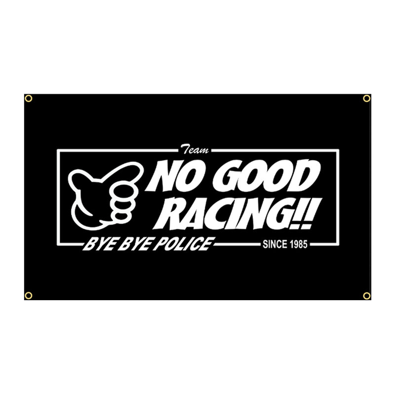 90x150cm No Good Racing Jdm Street Japan Touge Flag