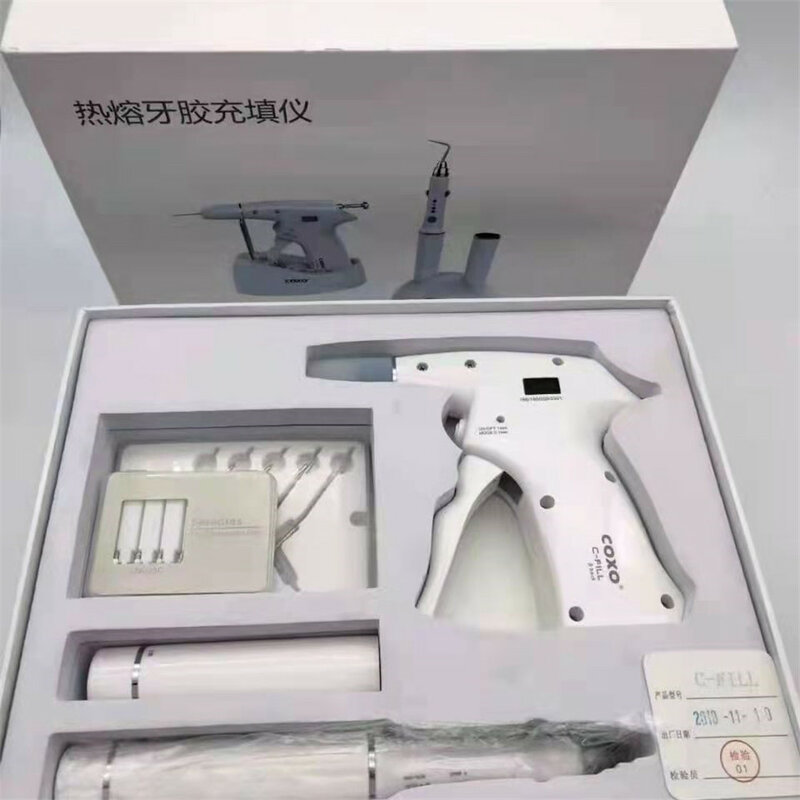 Coxo sistema de obturação dental endodontic gutta percha caneta pistola c kit preenchimento