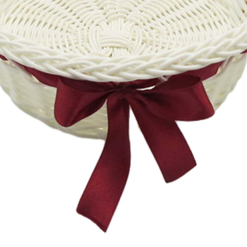 Koszyk ślubny tradycyjny kosz ślubny romantyczny mały kosz na bankiet rustykalne uroczystości festiwal ślubny