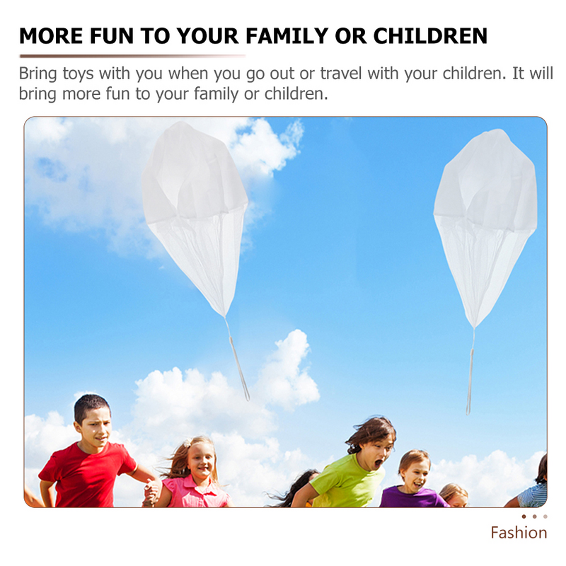 Paracaídas de mano para niños, juguete para niños al aire libre, juguetes con mosca, fiesta de lanzamiento gratis