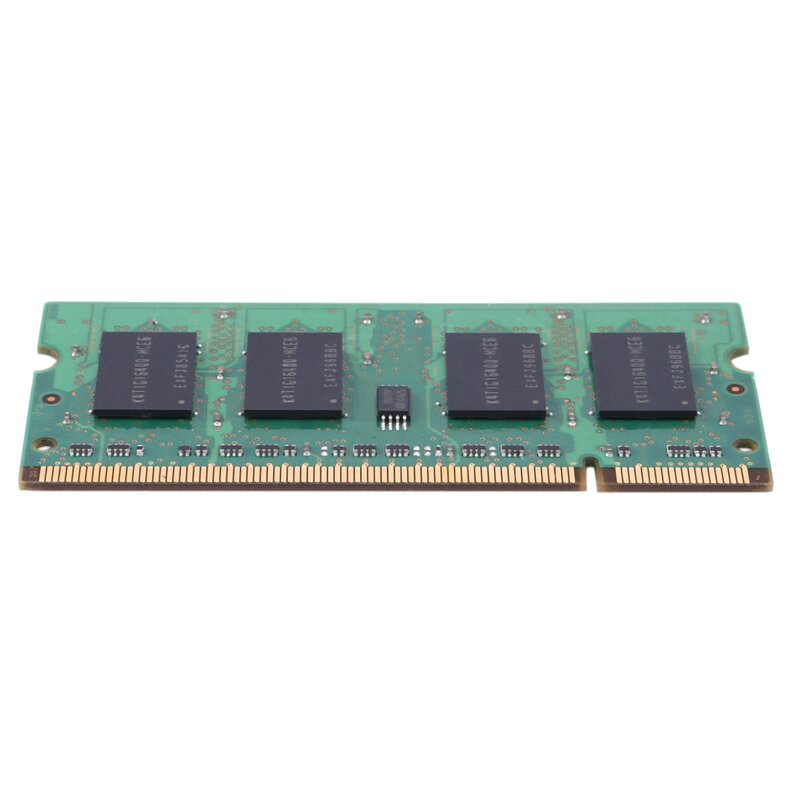 DDR2หน่วยความจำ RAM ของโน้ตบุ๊ค1GB 677MHz PC2-5300S-555 200พิน2RX16หน่วยความจำแล็ปท็อป SODIMM สำหรับ Intel AMD