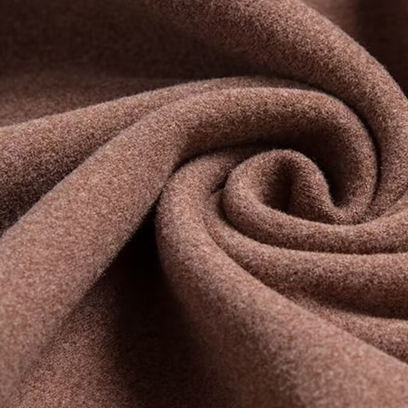 Men Winter Turtleneck Thermal Tops Double-Sided Fleece Long-Sleeved Bottoming T-Shirt Solid Warm Sleepwear Casual Homewear