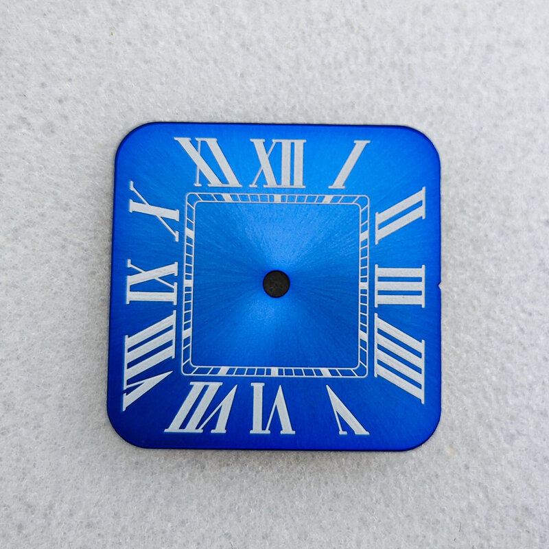 Kwadratowa tarcza 27mm nie świecąca nh35 dial nh35 ruch nh36 ruch brak akcesoriów zegarek z kalendarzem