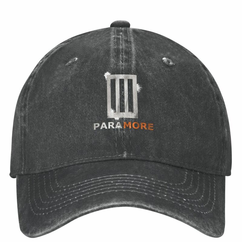 Paramore Band Outfits Men Women Baseball Cap New Rock Distressed Washed Hats Cap Casual Outdoor All Seasons Travel Headwear