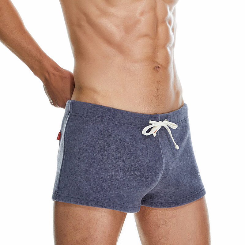 Cuecas Boxer sem costura para homens, cuecas com bolsa Sissy, cuecas respiráveis, lingerie elástica masculina, shorts sexy, troncos de conforto