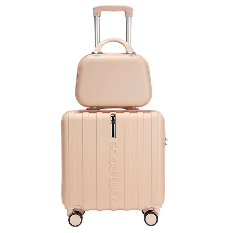 Small Lightweight Luggage Suitcases on Wheels Rolling Luggage Set Carry on 18" 20" Suitcase Cabin Travel Bag Suitcases Travel