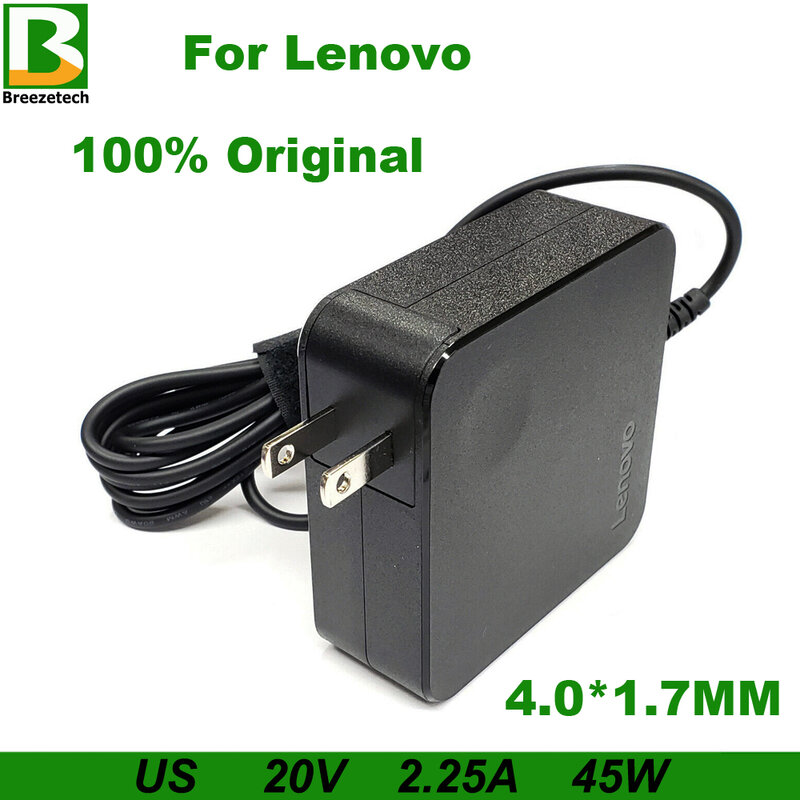 Cargador de corriente para portátil, adaptador de ca de 20V, 2.25A, 45W, 4,0x1,7mm, para Lenovo Ideapad 100, 110s, Yoga 510, 310-14, 710s -13ISK, B50-10, ADL45WCC