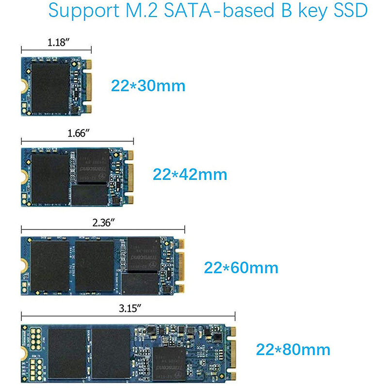 Funda de tarjeta adaptadora M.2 NGFF a SATA SSD/MSATA a SATA de 2,5 pulgadas, llave B para adaptador de PC M2 + M, enchufe de escritorio NGFF