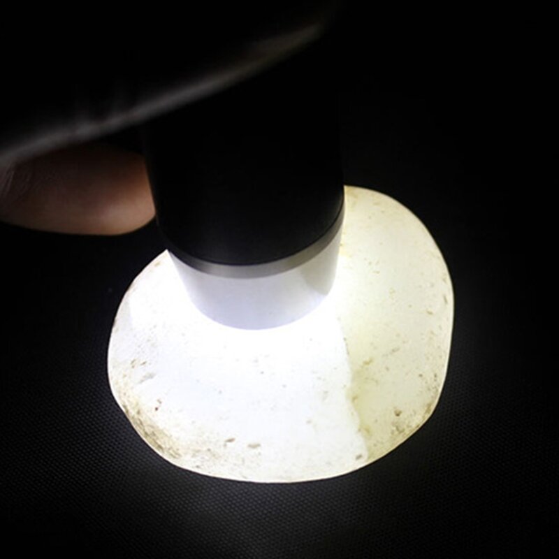Đèn pin ngọc bích chuyên nghiệp 1W LED kép cho nguồn sáng đầu để phát hiện ngọc bích thả vận chuyển