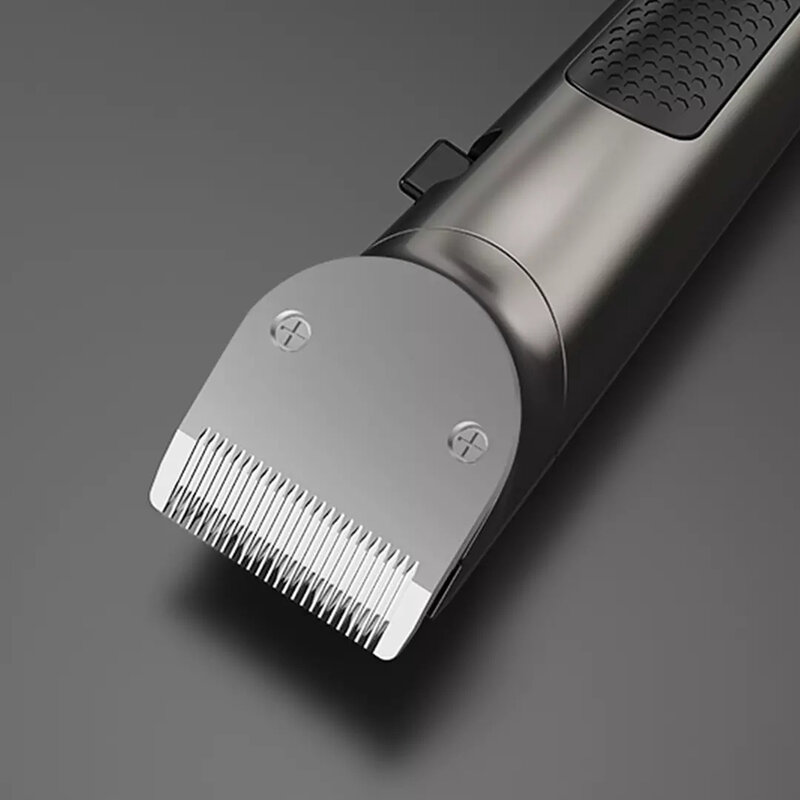 Yoipin RIWA Pemangkas Rambut Profesional Elektrik untuk Pria dengan Layar LED Dapat Dicuci Pria Daya Kuat Kepala Baja Isi Ulang