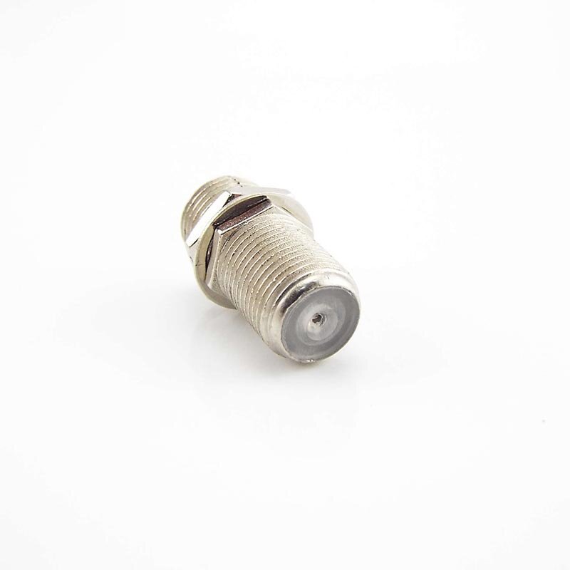 5/10pcs F-Type Adapter Coupler Connector Female F/F Jack RG6 Coax Coaxial Cable Wrie Line SMA RF Coax Connector Plug Adapter
