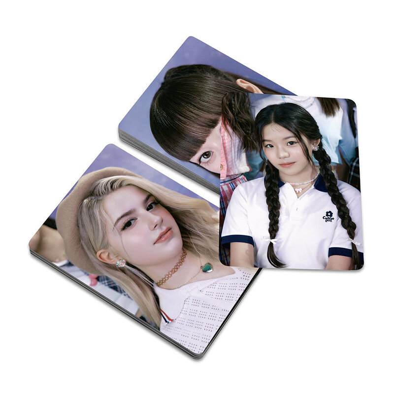 Kpop Coleção de cartões LOMO estilo coreano, novo Girl Group VCHA Álbum, apenas um Photocards, Alta Qualidade HD Foto, Presente Fãs, 55pcs, Conjunto