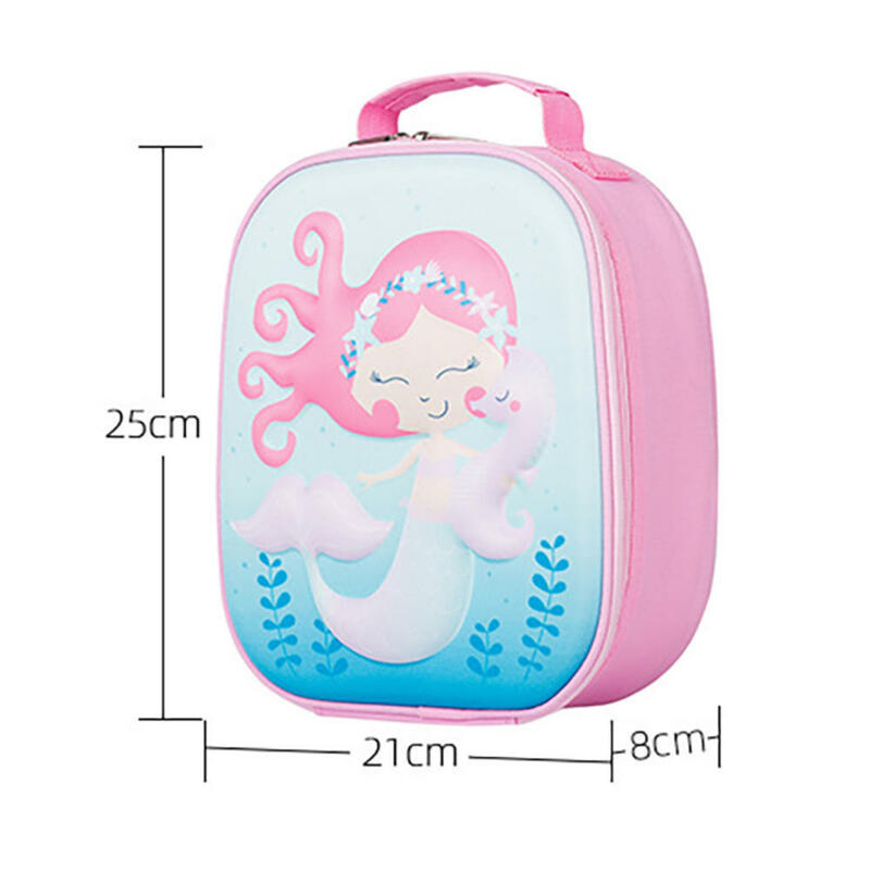 Children Kawaii Unicorn Lunch Bag for Kids Lunch Box Kids for Girl School Insulated Waterproof Lunch Box Bag Tote with Lunch Bag