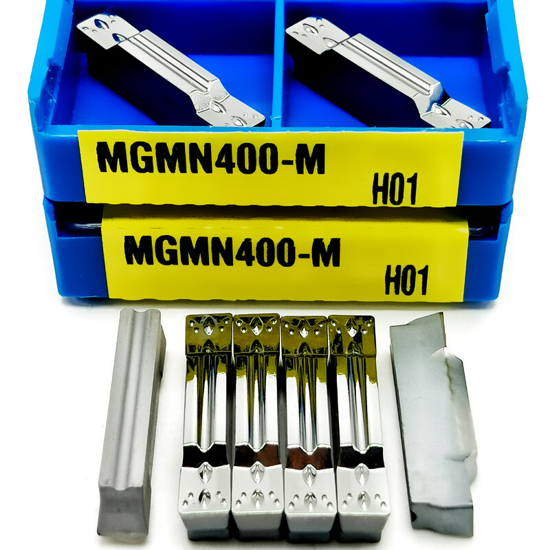 Qualità Premium MGMN150G 200G 300M 400M H01 inserti in metallo duro per scanalatura originali strumenti per troncatura e scanalatura inserti in alluminio