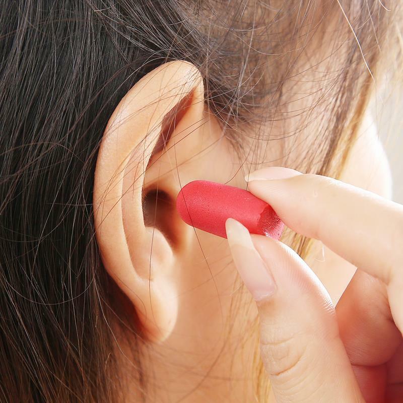 Miękkie silikonowe zatyczki do uszu izolacja akustyczna ochrona słuchu zatyczki do uszu chroniące przed chrapaniem zatyczki do spania w podróży