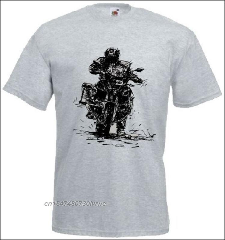 Duitse Motorfiets 1200 Gsa T-shirt Motorrad Gs Adventure Shirt Nieuwe T Shirts Mannen 100% Katoen Cool Tees