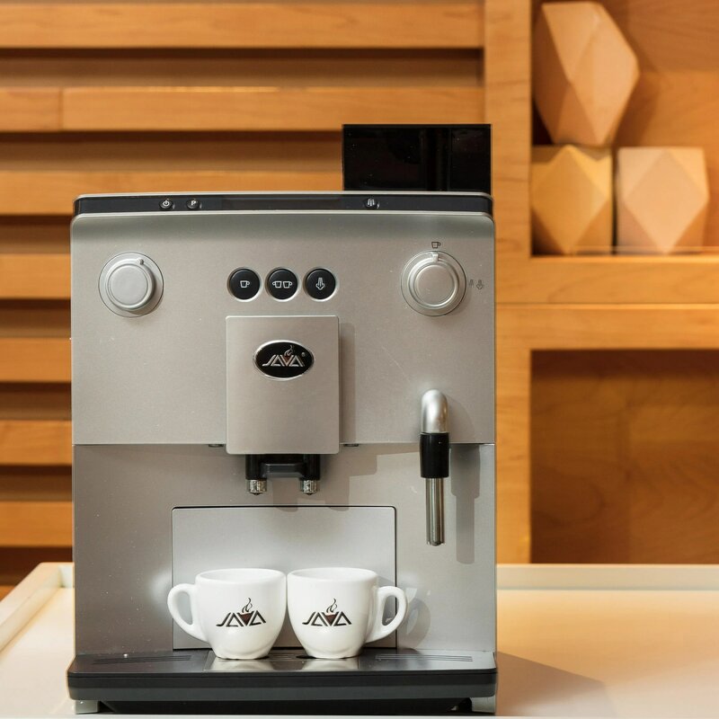 Mesin pembuat kopi 15 bar, pembuat espresso mesin kopi cappuccino Komersial Tekan Perancis mewah sepenuhnya otomatis