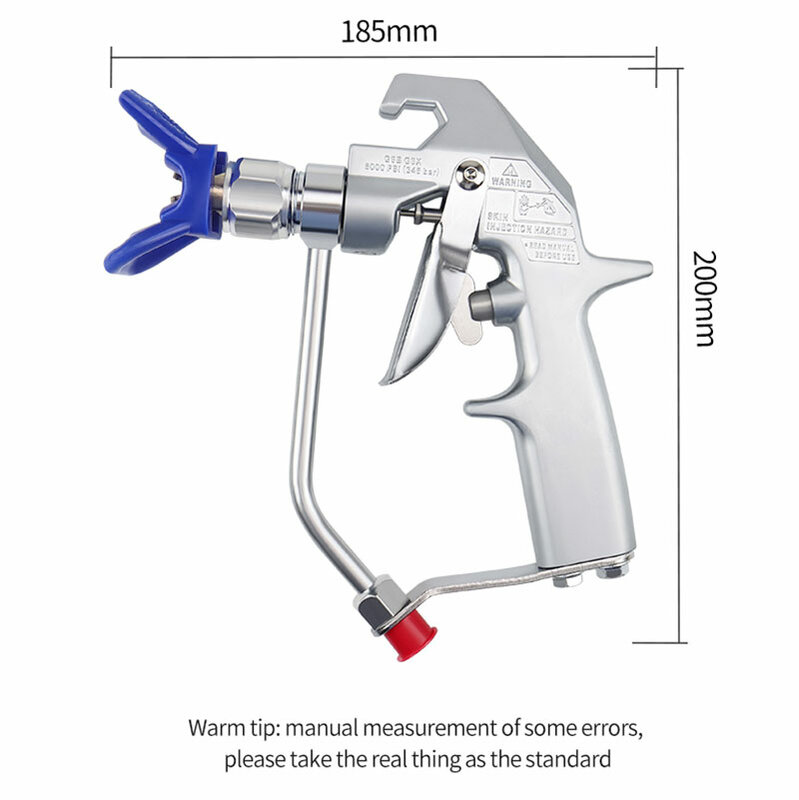3600psi Hochdruck-Airless-Farb spritz zubehör pistole mit 517-Spitzen-Düsenschutz für Wagner-Pumpens prüh maschine