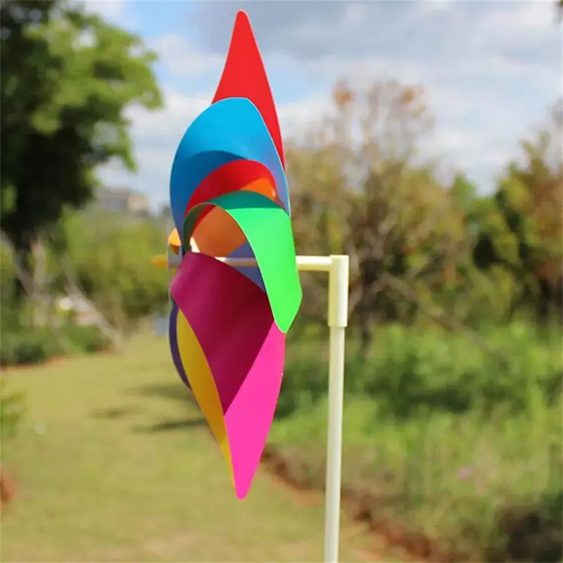 Windmill For Garden Yard Party Outdoor Balcony Viewing Wind Spinner Ornament Decoration Kids Toys Garden Supplies