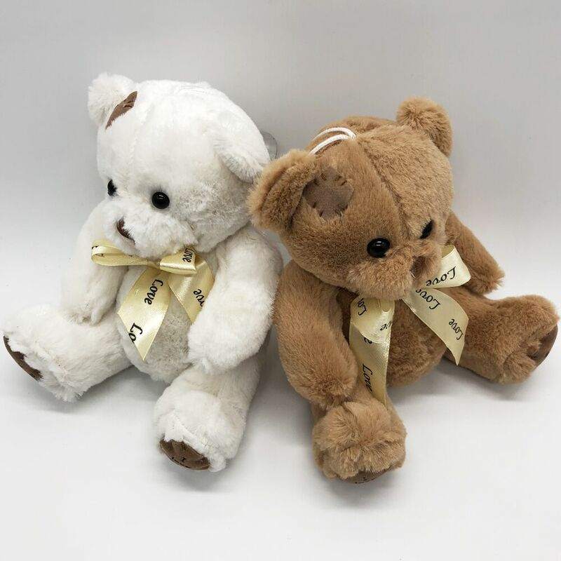 Bonecas de pelúcia recheadas, Patch Bears, brinquedos de pelúcia, melhor presente para menina e menino, presentes de casamento, 3 cores, 18cm