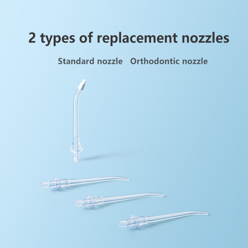 Original Nozzles ONLY for Xiaomi Mijia Oral Irrigator Replacement Nozzles for Water pick Water Flosser Extra Water Jet Heads